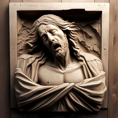 3D model st jesus (STL)